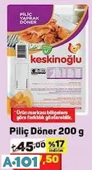 PİLİÇ/TAVUK DÖNER 200G
